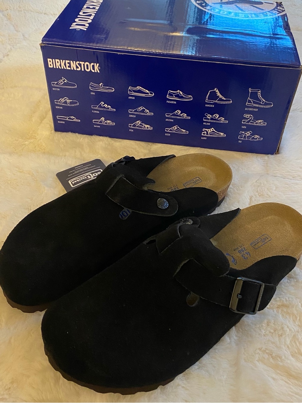 Birkenstock Boston Clogs Black